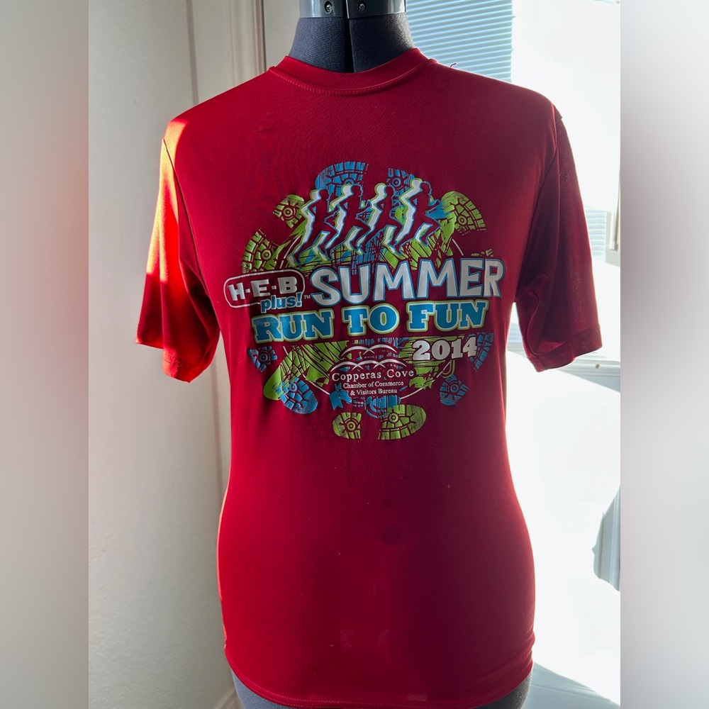 Augusta Sportswear Red Short Sleeve Tee